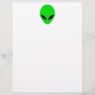 Cabeça de Alienígena Verde