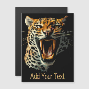 Cabeça de ataque com picos-leopardo