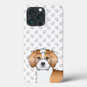 Cabeça de Cachorro de Mini Goldendoodle, de pintu