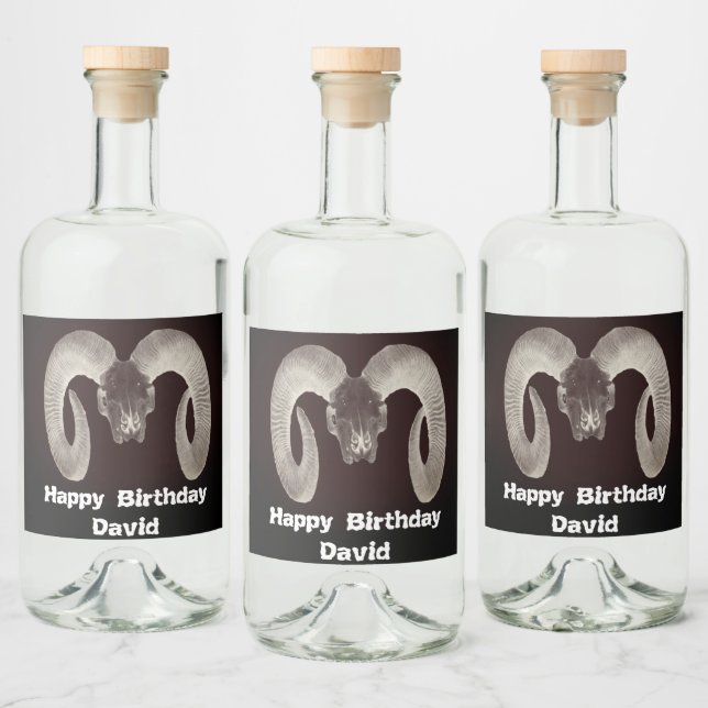 Cabeça de Capim e Personalizada (Garrafas)