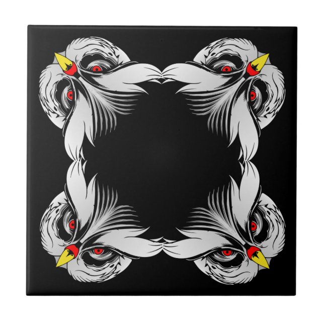 Cabeça de coruja (Frente)