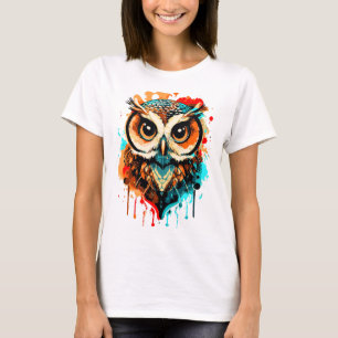 Cabeça De Coruja - Camisa De Coruja - Camisas De C