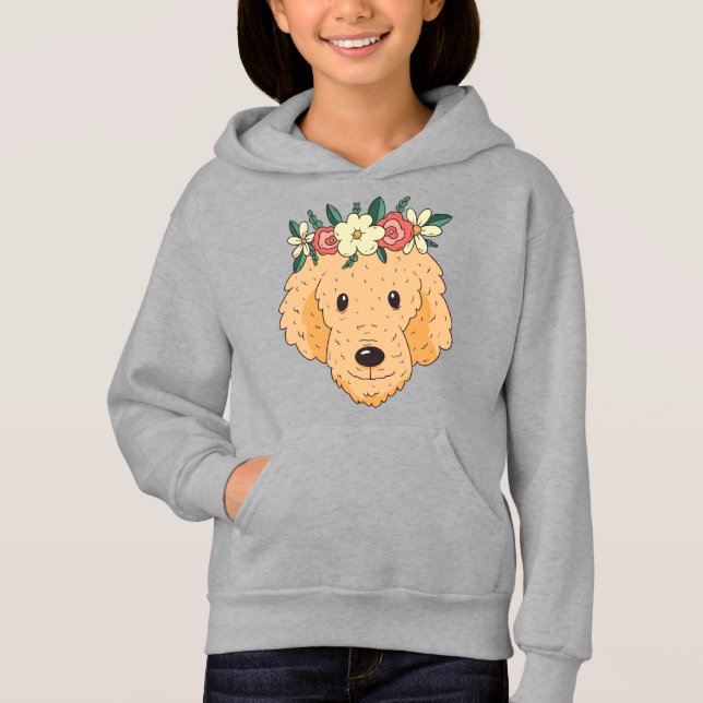 Cabeça de Golden Retriever Fofo (Frente)