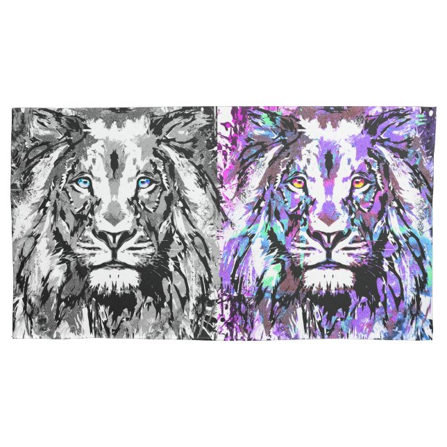 Cabeça de Leão Azul da cinza - Piloto de Leão Lega (Frente)