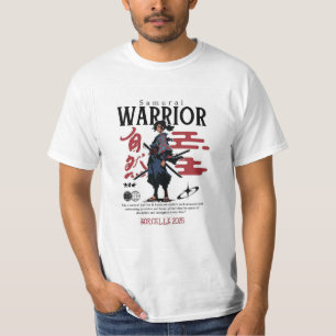 Cabeça de Samurai Preto e Verde – Camiseta Maximal