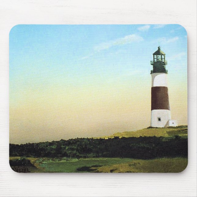 Cabeça de Sankaty, Nantucket Mousepad (Frente)