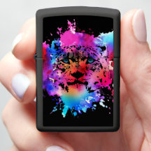 Cabeça de Tigre de Aquarela