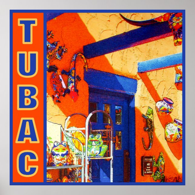 Cabeça de Touro, Tubac, AZ Poster (Frente)