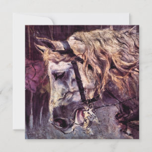 Cabeça de um Cavalo por Giovanni Boldini, Arte Ant