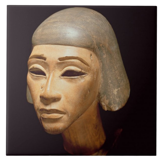 Cabeça de um Harpist, de diga EL-Amarna, (Frente)