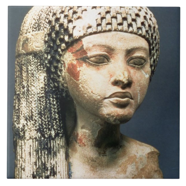 Cabeça de uma princesa da família de Akhenaten, N (Frente)