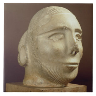 Cabeça do retrato da esteatite, Mohenjodaro,