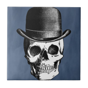 Cabeça retro do crânio