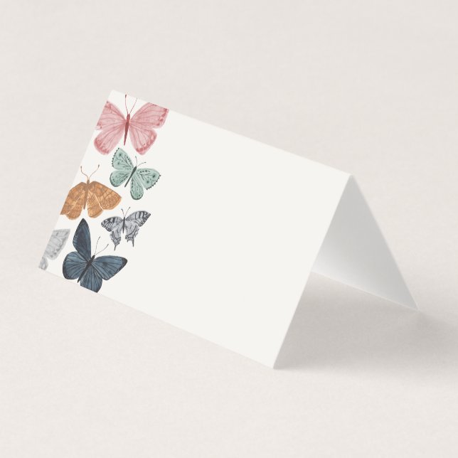 Cabeçalho da Mesa da Placa Boho Little Butterfly (Frente)