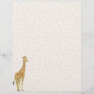 Cabeçalho de Carta da Girafa