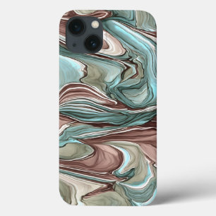 Cabeças de Capa de telefone azul Mauve