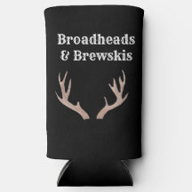 Cabeças e Brewskis podem koozie