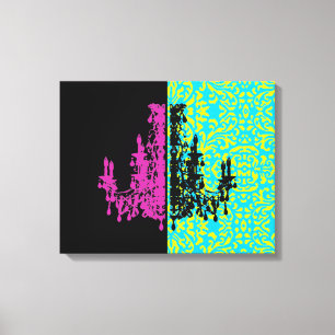 Cabeleiras de Coco ~ Canvas 0,75" Espessa