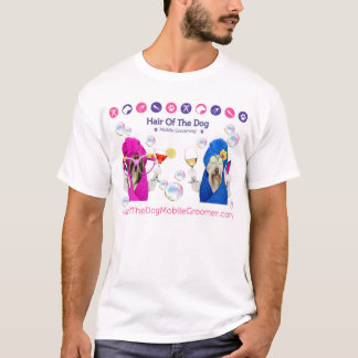 Cabelo da camiseta dos cães