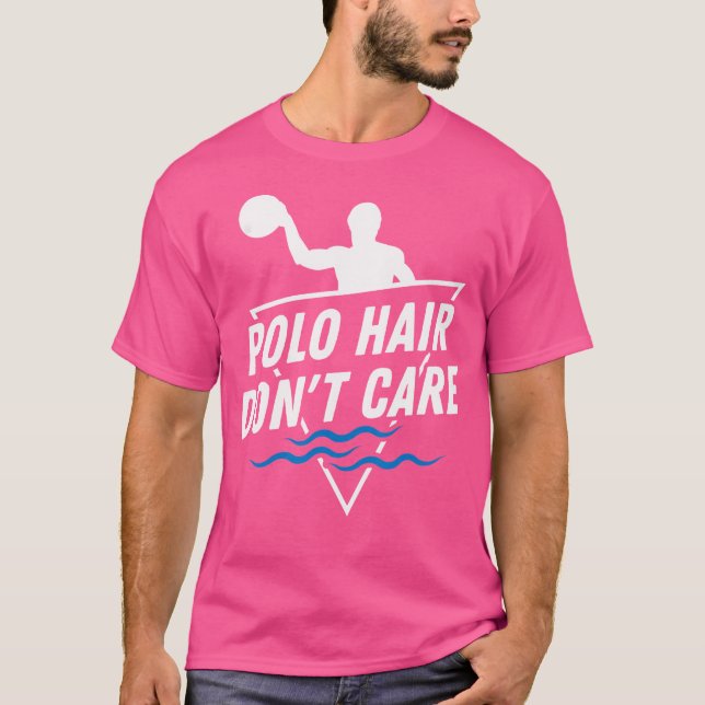 Cabelo De Polo Água Não Se Importa Com Um Jogador  (Frente)