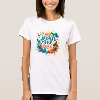 Cabelo de Praia Não se importa com Camisa - Vaca d