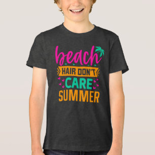 Cabelo de praia Não se importa com o verão-54804