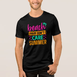 Cabelo de praia Não se importa com o verão-54804