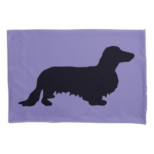Cabelo Longo Dachshund - Silhouette 1