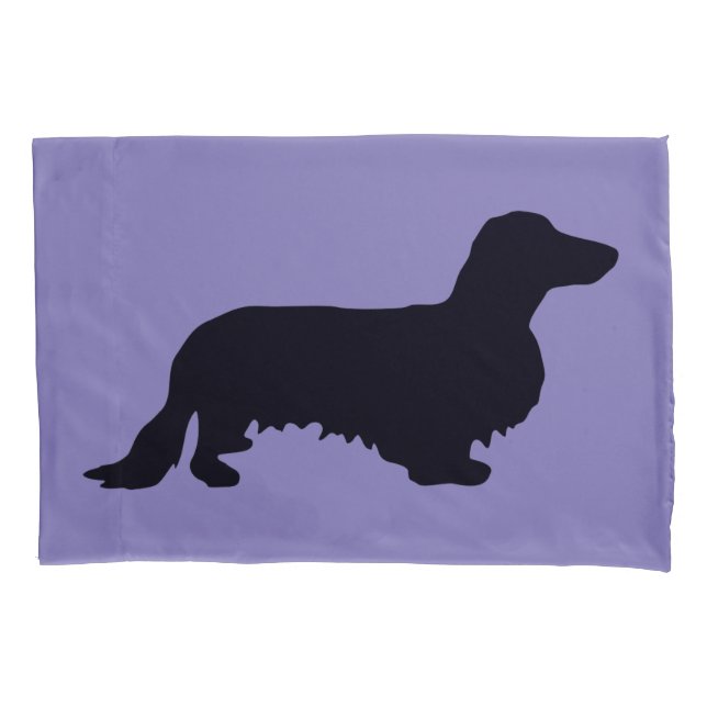 Cabelo Longo Dachshund - Silhouette 1 (Frente)
