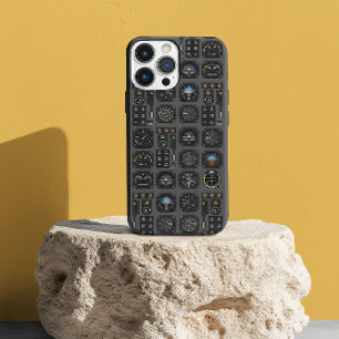 Cabine de comando de avião piloto Instrumentos de 