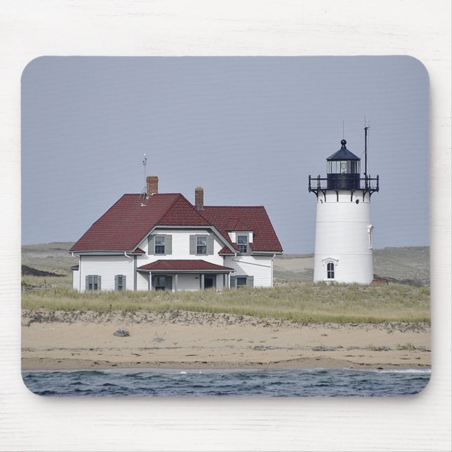 Cabo Cod Lighthouse MÃES Mousepad (Frente)