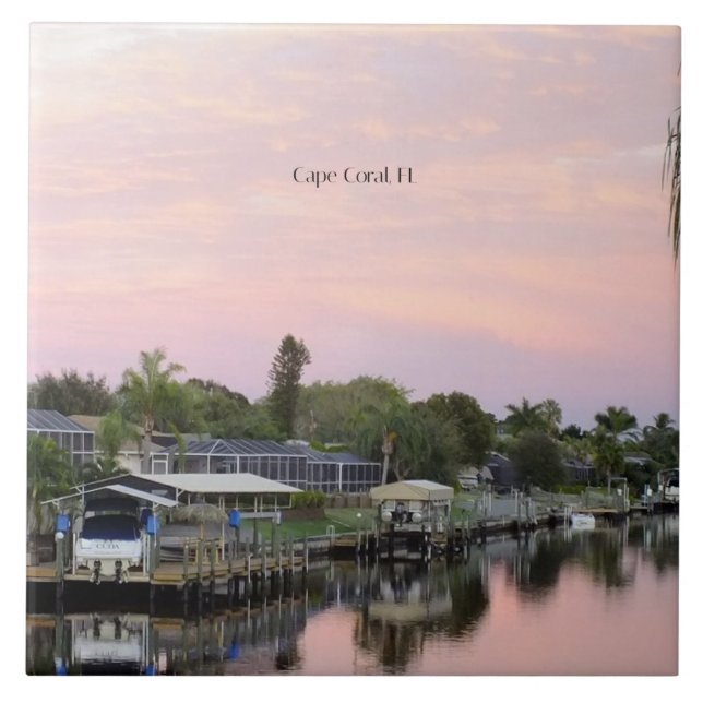 Cabo Coral, canal da Flórida (Frente)