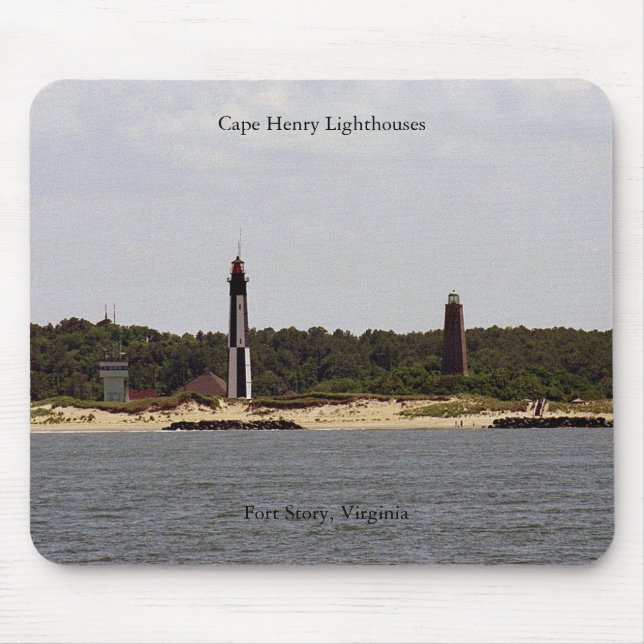 Cabo Henry Lighthouses mousepad (Frente)
