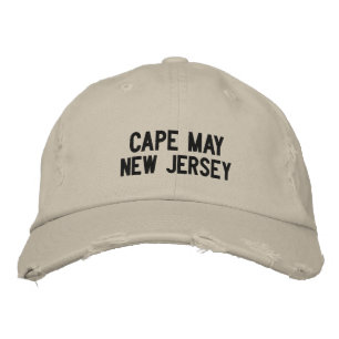 Cabo May, Boné bordado de Nova Jersey