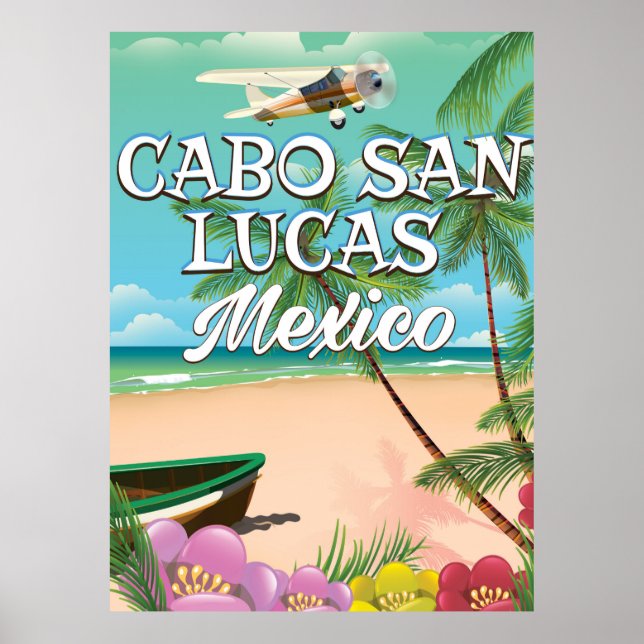 Cabo San Lucas Mexico Beach poster (Frente)