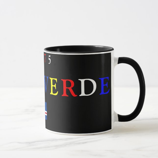 CABO VERDE* - Caneca Preta (Direita)