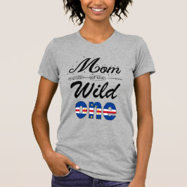 Cabo-Verdiano Mon Da Camiseta Selvagem De Um T