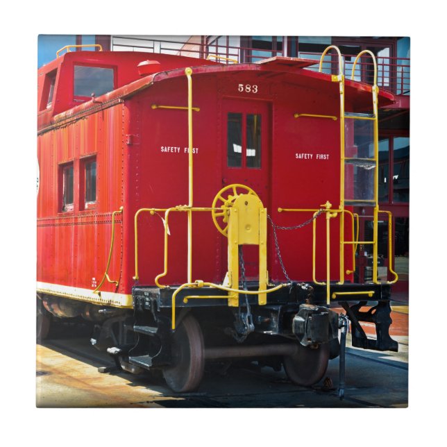 Caboose 583 de Lehigh/NE (Frente)