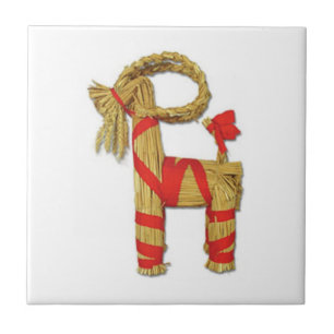 Cabra da palha do Natal de Julbock do sueco