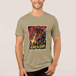 Cabra de Fogo 2027 A Camisa da Cabra Ano da Cabra