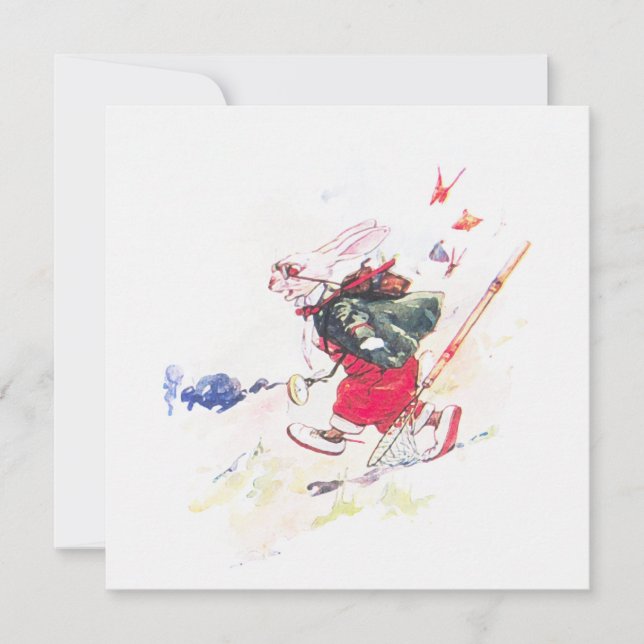 Caça a Borboletas ~ Convite (Frente)