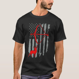 Caça a Camisas de Bandeira Americanas Caça a Arcos