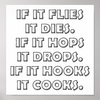 Caça ao Poem Engraçado Poster de caça