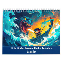 Caça ao Tesouro do Pequeno Pirata – Calendário de