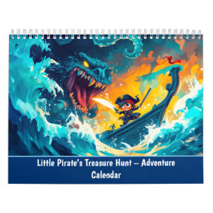 Caça ao Tesouro do Pequeno Pirata – Calendário de
