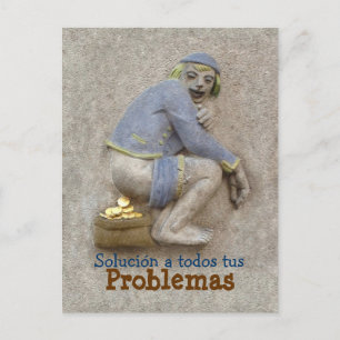 Caca de Oro ~ Cartão Postal / Convite