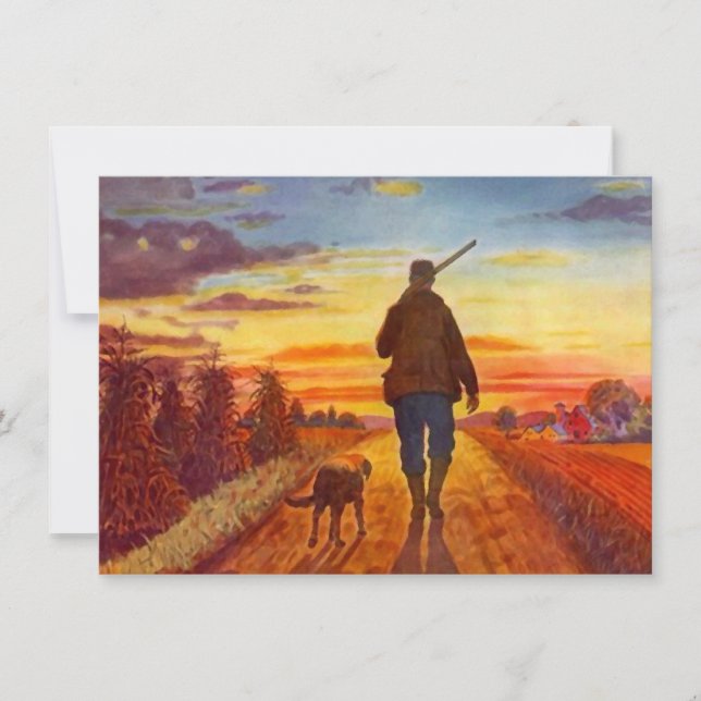 Caça do melhor amigo dos convites de festas da (Frente)