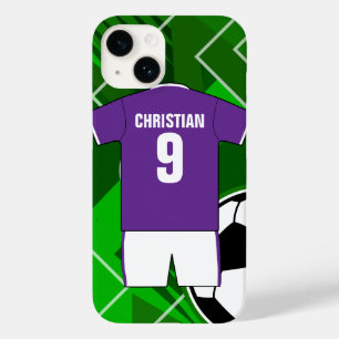 Caça Personalizada Jersey Roxo e Branco