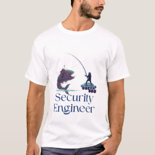 Caçador de Ameaças Cibernéticas – Camiseta de Enge