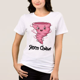 Caçador de Tempestades da camiseta feminina da gar